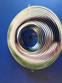 Windspiel Delphin mittel mit 2 Oesen